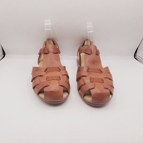 FOOTSMART TEJIDAS TEVLIN LEATHER HURRICANE SANDALS - Picture 4 of 9